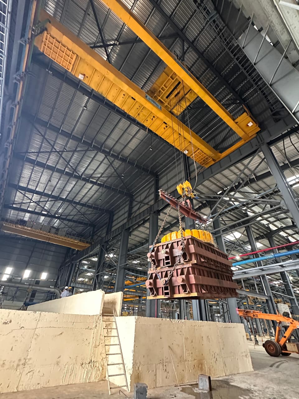 EOT Crane Installation - Vishal Engineering